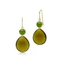Julie Sandlau Prime Drop Earrings Goldplated Silver HKS842GDMGOLCR