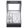 Sekonda gift set for women 2807G that contains Watch, Bracelet, Necklace, Earrings for Woman