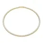 Swarovski Matrix Tennis Necklace Goldplated Stainless Steel 5681795