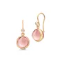 Julie Sandlau Prime Dusty Rose Earrings Goldplated Silver HKS181GDDSROCRCZ
