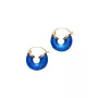 ANNI LU Petit Swell Hoops Earrings Goldplated Brass 231-30-58-
