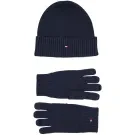 Tommy Hilfiger Essential Beanie & Gloves AM0AM10490DW6