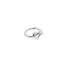 Jane Kønig Big Tied Heart Ring Ring Silver BTHR-AW25-S