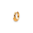 IX Studios Rustic Earring Single Goldplated Silver DMB0366GD