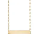 Captena Horizontal Necklace Stainless Steel DU10068