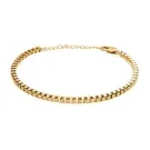 Captena Box square 3 mm Bracelet Stainless Steel DU20106