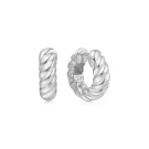 Ania Haie Bold Texture Earrings Silver E063-07H