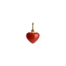 Jane Kønig Coral Heart Pendant Gold GULD-KHV