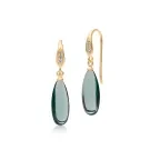 Julie Sandlau Fay Earrings Goldplated Silver HKS845GDMDCRCZ