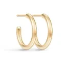 Julie Sandlau Classic Medium Earrings Goldplated Silver HPS103GD