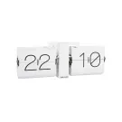 Karlsson Flip Clock No Case Table clock KA5602WH