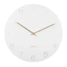 Karlsson Charm Engraved Numbers Wall Clock Wall clock KA5762WH
