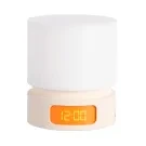 Karlsson Pillar Light LED Alarm clock KA6161WH