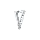 Jane Kønig Bahamas Small Earring Single Silver SBPE-HS22-S